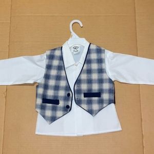 Dress Shirt With Vest